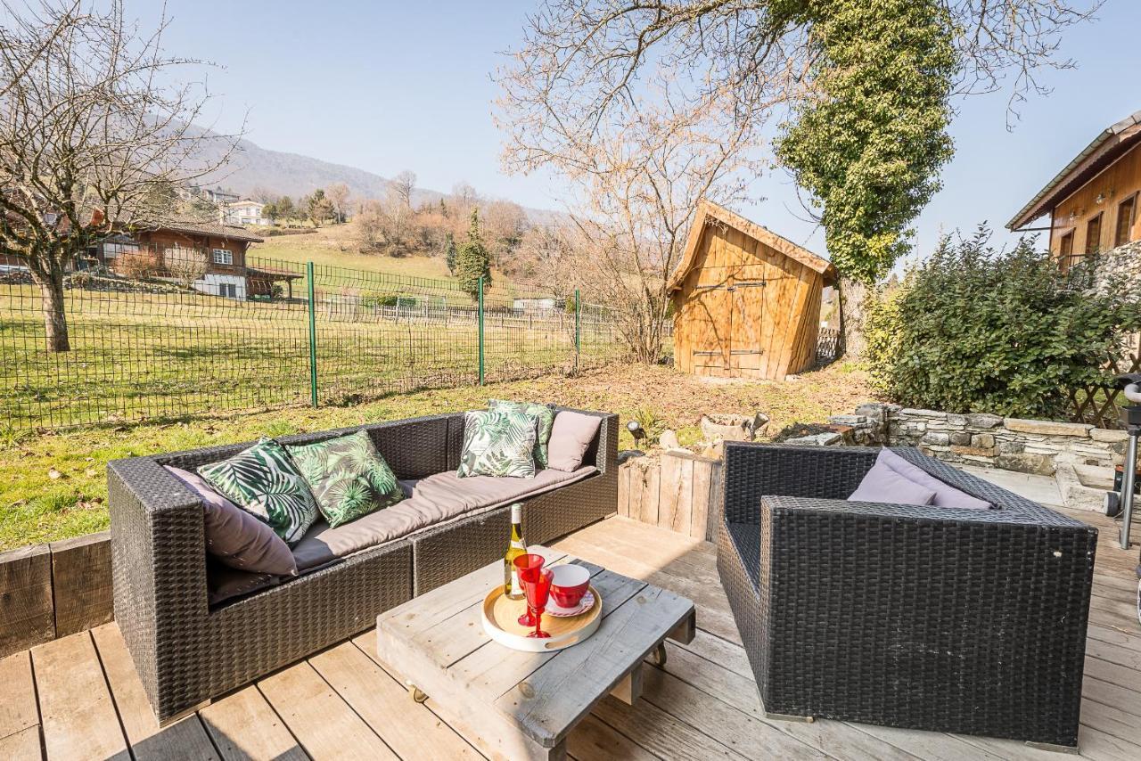 St-Jorioz - C'Est Une Maison Bleue, 6Pax 3 Ch, Lla Selections By Location Lac Annecy Saint-Jorioz Exterior foto